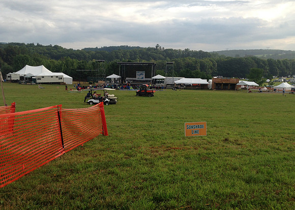 Main Stage Sunshade Signage