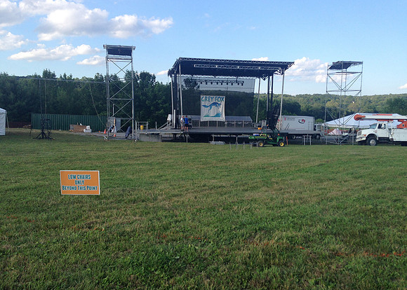 Main Stage Chair Signage